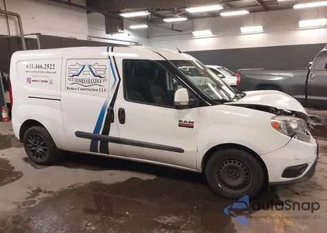 2015 Ram Promaster City Tradesman Slt from USA, damaged, VIN ZFBERFBT8F6A86580